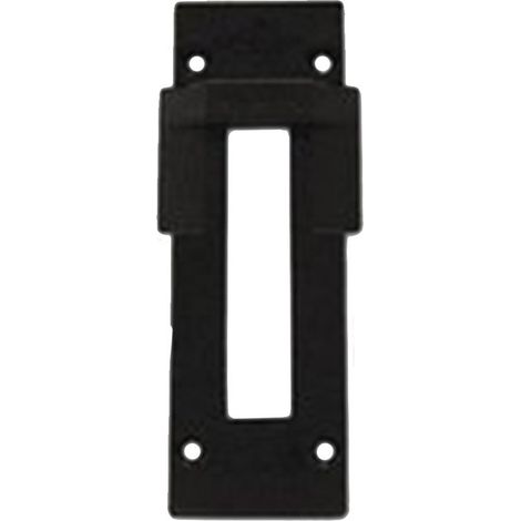 1PZ CONTROPIASTRA COLORE NERO - 02960.04