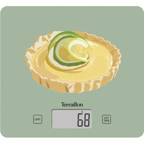 BALANCE DE CUISINE 3 KG - T1040 DESSERT TARTE AU CITRON TERRAILLON 1235630 (1/2)