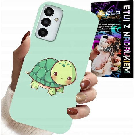 Coque pour Samsung Galaxy M13 4G - Motifs tortues mignons pour enfants + verre trempé (1/5)
