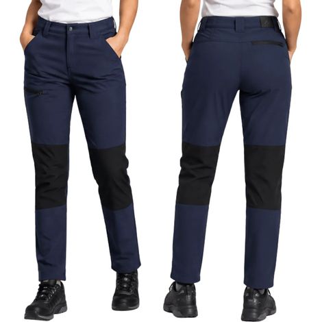 Pantaloni da Lavoro Donna Elasticizzati Portwest WX2 Blue 48