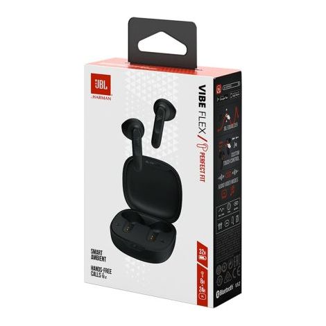 JBL Vibe Flex Wireless In-Ear Earbuds Black