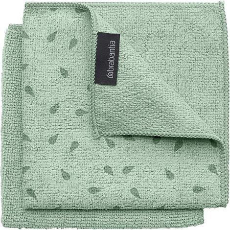 Lote de 2 paños de microfibra verde menta - Sink Side - Brabantia