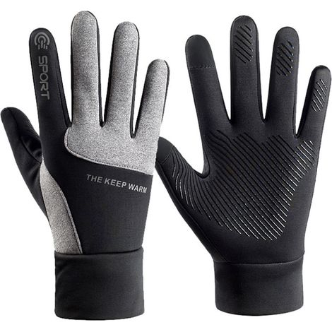 Winterhandschuhe, Winddichte Touchscreen-Handschuhe für den Außenbereich, Atmungsaktive rutschfeste Handschuhe zum Radfahren, Laufen, Autofahren, Wandern, Geschenke für Männer und Frauen
