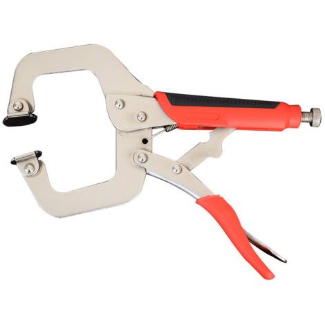 Pair Serre-Joint en Forme de C, Kit de Pince-Étau Robuste de 8 Pouces, Outil de Serrage Antirouille pour Menuiserie de Bricolage dans la Maison (1/3)