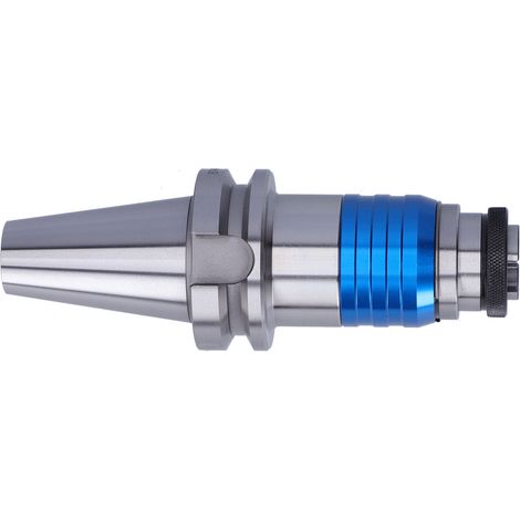Porte-outil à tarauder GT12, mandrin flexible flottant télescopique, queue droite, pour taraudage précis et universel. (1/5)