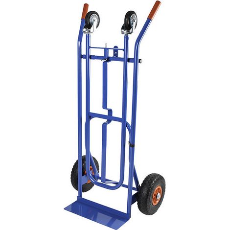 Diable Convertible 250kg Polyvalence 2-en-1, Charge Lourde - Hailo (1/5)