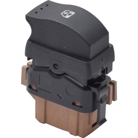 8200057321 Interrupteur de fenêtre à commande électrique Pour Nissan Interstar Pour Opel Movano Vivaro Pour Renault Master Trafic II MK2 (Noir) (1/4)