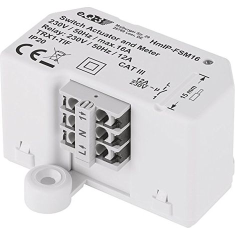Homematic IP HmIP-FSM16 Actuador blanco domótico