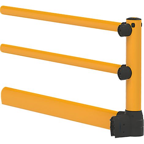 BLACK BULL FLEX+ Rammschutz-Geländer S-Line mit Unterfahrschutz Eck-Erweiterung (1/5)