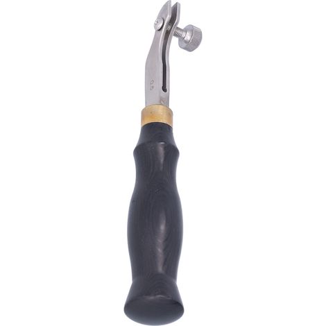 Cette pince de bord en acier présente une conception ergonomique confortable et facile à saisir, est robuste et durable, bénéficie d'une fabrication exquise et offre un serrage de bord réglable de 0,5 (1/5)