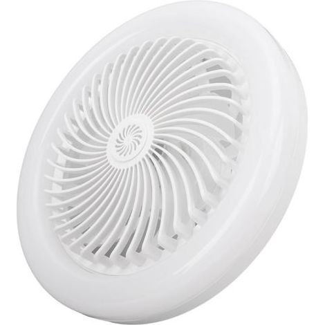 E27 LED-Deckenventilator mit Fernbedienung, 3 Farbtemperaturen – für Wohnzimmer, Schlafzimmer – 26 x 13 cm (1/5)