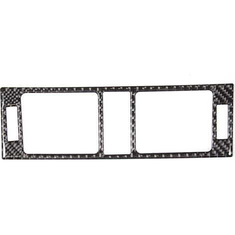 Garniture de panneau de ventilation A/C pour Console centrale en Fiber de carbone, adaptée à Mercedes Benz classe C W204 05-12 (1/5)