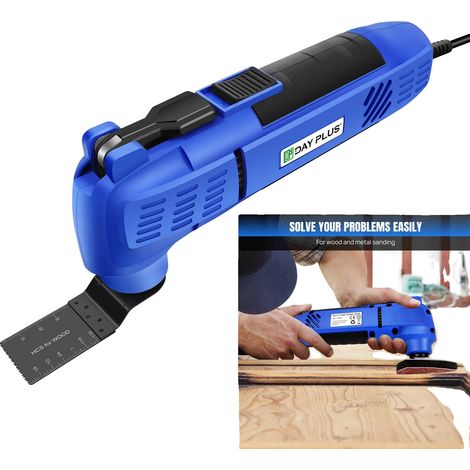 Herramienta multioscilante, 3800 W, 22000 RPM, ángulo de oscilación de 3°, 1,5 kg, cable de alimentación de 2 metros. (1/5)
