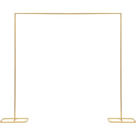 Arco de boda de acero, estilo moderno, capacidad de carga de 5 kg. (1/2)