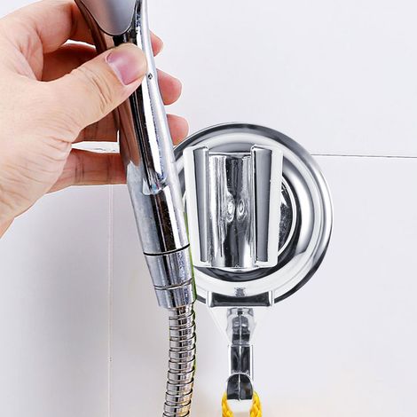 RASTKY Support de Douche – Support de Base de Douche en ABS fixé à 360 Degrés avec Ventouse – Installation (1/5)
