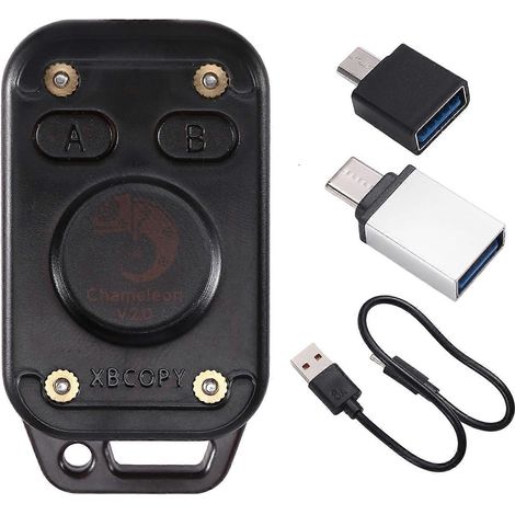 Émulateur de lecteur de puces RFID Chameleon V2.0 125 kHz 13,56 MHz, décodage de cartes, duplicateur NFC, Chameleon Ultra avec redémarrage (1/5)