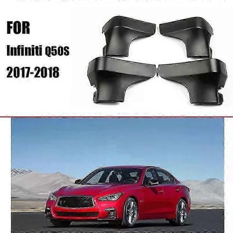 Bavettes garde-boue de haute qualité pour Infiniti G25 G35 G37 Q40 Q50S 2010-2014 (4 pièces) (1/5)