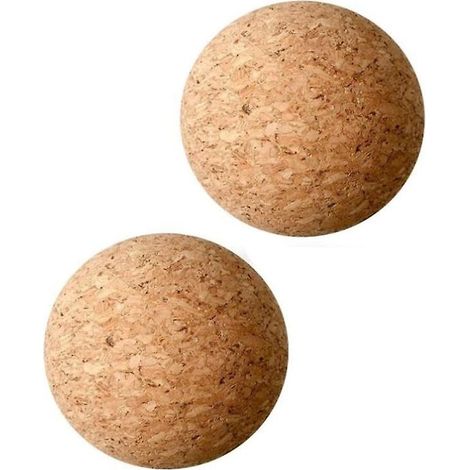 Lot de 2 bouchons en liège en bois pour vin, bouchons de rechange pour carafes, pichets et bouteilles de vin-AquaForge (1/5)