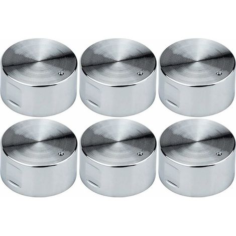 6 pièces 6mm boutons de cuisinière à gaz universel cuisinière four plaque de cuisson interrupteur de commande boutons de commande interrupteur de four boutons de commande de Surface de cuisson-LIAIKI (1/5)