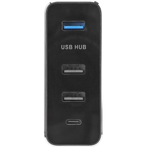 Hub USB 4 en 1 pour voiture, adaptateur multiport USB, rallonge USB compatible avec Tesla Model 3 Y 2022-2023, remplacement (1/5)