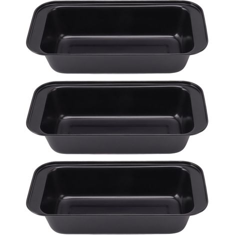 TARSHYRY Tin à Gâteau Rectangle, Boîtes à Pain pour la Cuisson du Gâteau Rectangulaire en Boîte de Cuisson, et Pain grillé. (1/5)