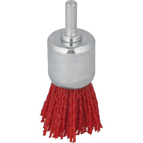 Cepillo Nylon Brocha Ø 25 mm. Cepillo De Lijado Nailon. Cepillo Para Taladro De Nailon, Cepillo De Alambre Abrasivo De Nailon (1/5)