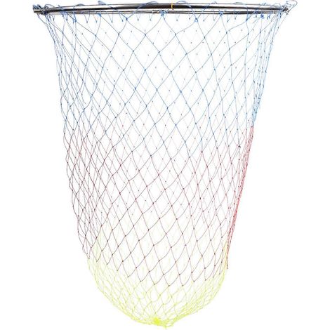 Épuisette pliable et colorée, résistante à l'usure et à capture rapide, accessoire de pêche en extérieur (1/5)