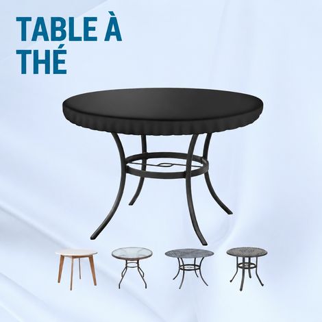 Housse de protection ronde pour table de jardin 78 × 10 cm Noir 78 16 × 13 × 1,5 cm 90 g – Livraison gratuite (1/5)
