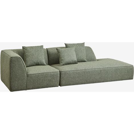 Divano angolare modulare Cardea a 2 pezzi con chaise longue destra imbottita SKLUM            