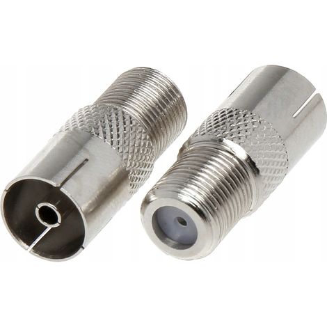 Adattatore presa no-name iec-g/f-g10 resistente corrosione metallo (1/2)