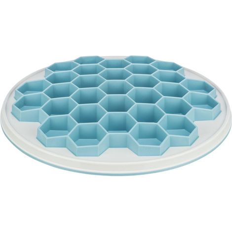 Hive langsam fütternde Tablette Kunststoff trp tpe, Durchmesser 30cm grau/blau (1/4)