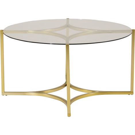 Table basse ronde en verre Kivik (1/5)