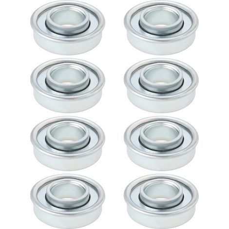 [JAMAIS UTILISÉ]Lot de 8PCS Roulements de Chariot Robustes Roulements de Roue OD 35 Mm ID 16 Mm H 12 Mm pour La Plupart des Modèles de Chariot Robuste Argent (1/5)