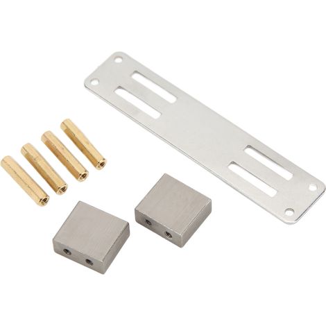 Support de Servo Métallique pour Direction de Camion RC MN, Kit de Fixation Axe (1/5)