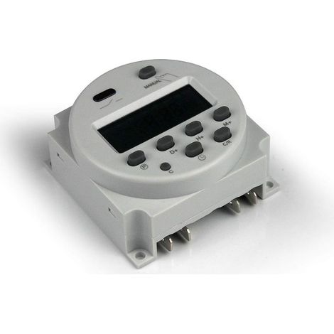 Digitaler Timer, LCD-Display, programmierbar für die ganze Woche, 12 V Gleichstrom (1/5)