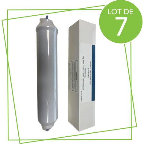 Ersatzteil - SOS Accessoire Lot de 7 filtres à eau SIDE BY SIDE pour Réfrigérateur, congélateur 484000000680, DA29-10105J - -