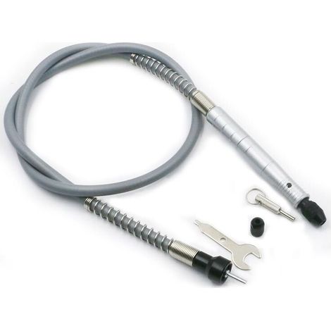 Flexible Shaft, Flexible Shaft Drill Shank 3.2mm/1/8 Inch for Extending and Reaching Length, Shaft Adapter for Rotary Multi-Tool