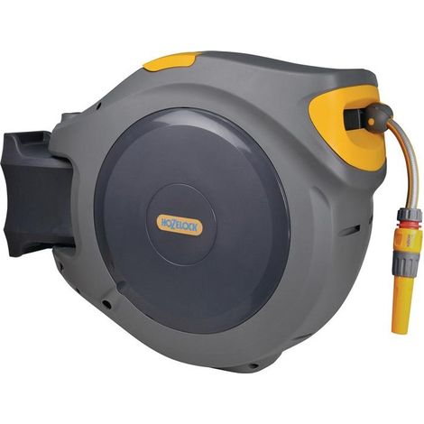 Hozelock 2595R0000 Auto Reel 40 Gartenschlauchaufroller 40 m 1 St. Grau, Gelb