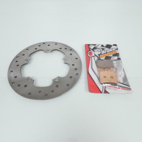 Kit disque frein arrière One pour scooter Aprilia 400 Scarabeo (1/2)