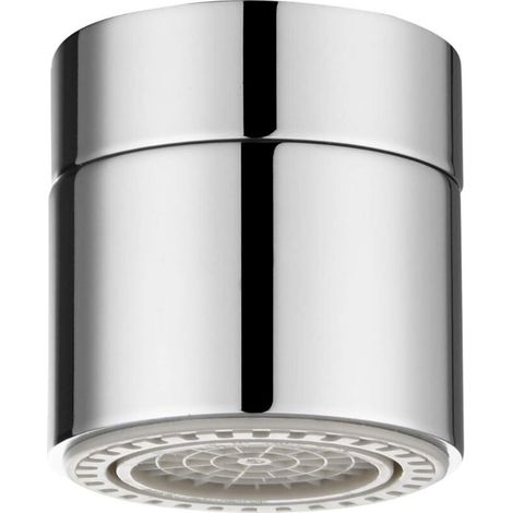 Mousseur Robinet en Laiton économiseur d'Eau 2 Modes Aérateur de Robinet Femelle 22mm de Cuisine Chrome
