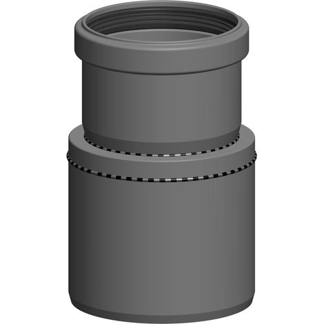 ATEC Reduktion D 100/ DN 80 zentrisch , 1141