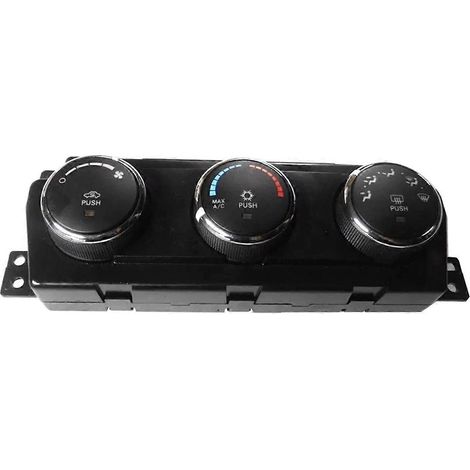 Temperaturregler für Klimaanlage/Heizung der Pickup-Trucks Ram 1500, 2500 und 3500: Teilenummern 55111290AD, 55111290AF und 55111290AE. (1/5)