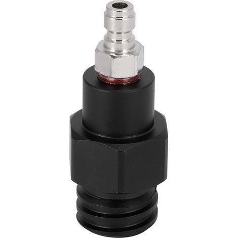 Adaptateur de réservoir de CO2 à filetage rapide mâle TR21-4 de 8 mm pour Soda Club (noir) (1/5)