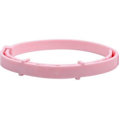 Collier anti-puces et anti-tiques pour chien - Rose, réglable, imperméable, protection efficace pendant 8 mois (1/4)