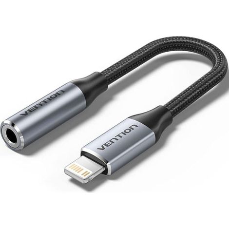 Adattatore audio vention bmbha/ jack 3,5 femmina - usb type-c maschio/ 10cm/ grigio