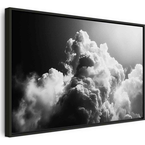 Tableau décoratif artgeist noir 90 x 60 cm toile