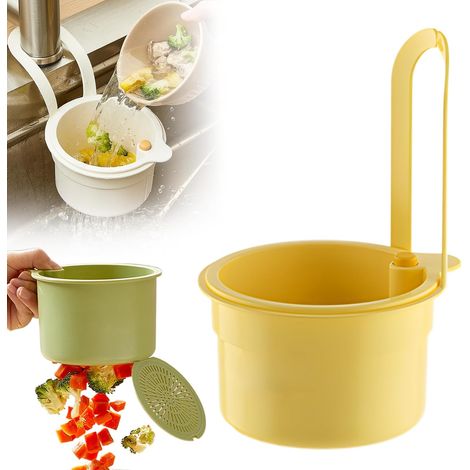 1 Pcs Passoire Evier, 2025 upgrade Passoire Cuisine, Panier à Filtre Cygne pour Évier, Poubelle Filtrante en Maille et Nourriture de Collection