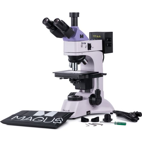 Microscopio metallurgico digitale MAGUS Metal D600 BD LCD (1/5)