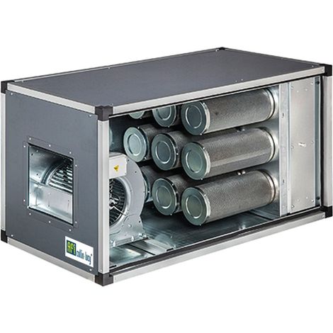 Caisson de filtration Débit : 2600 m3/h avec moteur - AFI COLLIN-LUCY