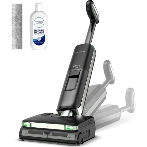 Tineco Floor One S7 Master Aspirateur Laveur, Raclette StreakFree, Epaisseur Ultra-Mince de 9,9 cm, Lampe Verte DustReveal à 150°, Aspiration de 23 kPa, FlashDry (1/5)